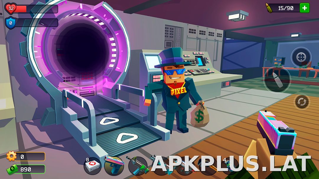 Pixel Combat: Zombies Strike скриншот 1